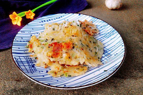 白萝卜煎饼，独特制作秘籍